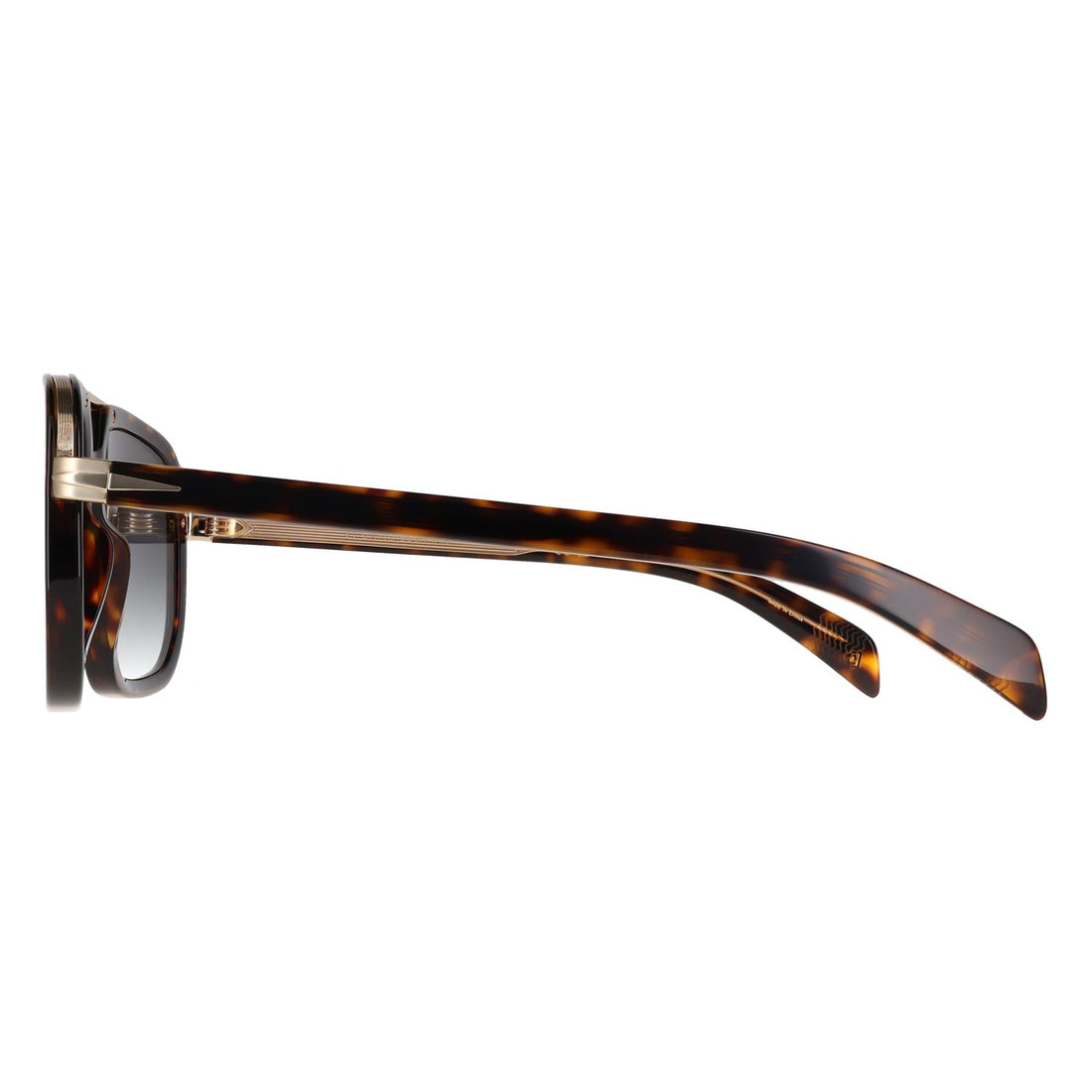 David Beckham Sunglasses DB 7101/S 2IK 9O Havana Gold Dark Grey Gradient