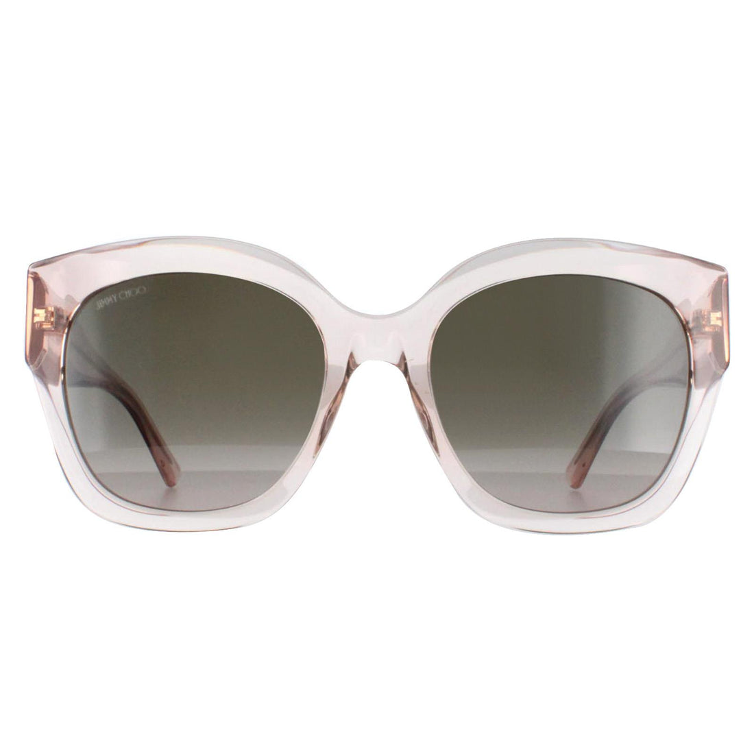 Jimmy Choo Sunglasses LEELA/S FWM HA Transparent Rose Brown Gradient