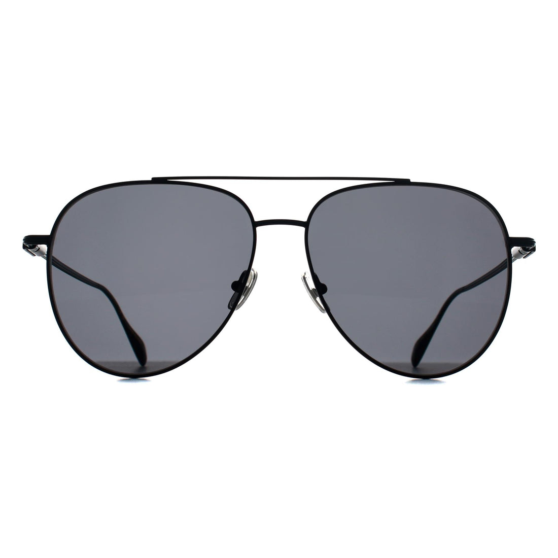 Salvatore Ferragamo Sunglasses SF308S 002 Matte Black Dark Grey
