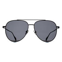 Salvatore Ferragamo Sunglasses SF308S 002 Matte Black Dark Grey