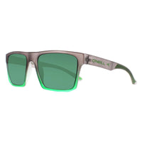 O'Neill Sunglasses Beacons 165P Green Grey Faded Green Mirrored