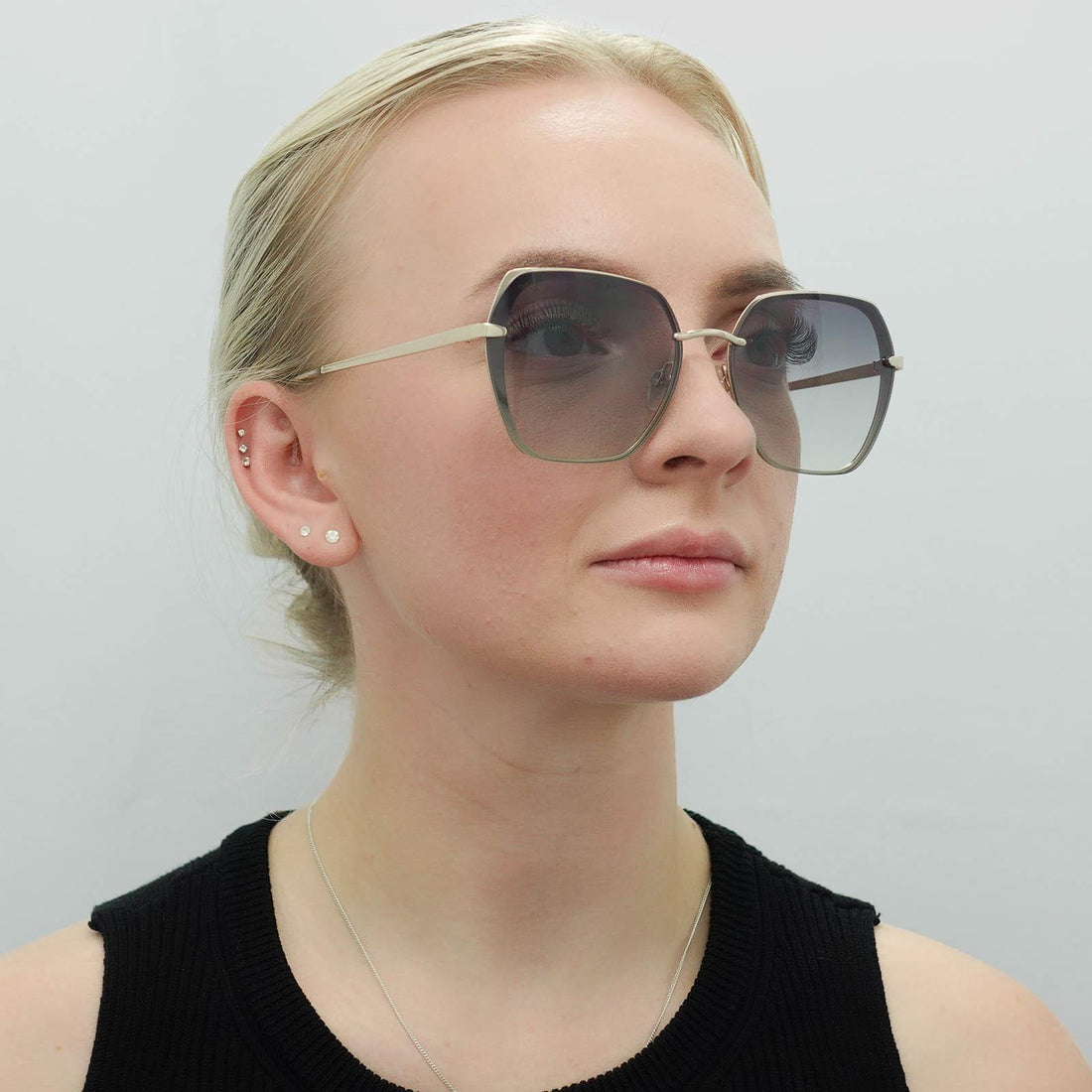 Ted Baker Sunglasses TB1657 Noa 402 Silver Green