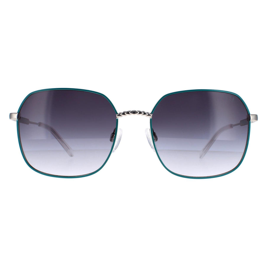 Elle Sunglasses 14911 GN Green Blue Grey Gradient