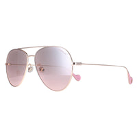 Moncler Sunglasses ML0110-K 28U Shiny Rose Gold Brown Pink Gradient