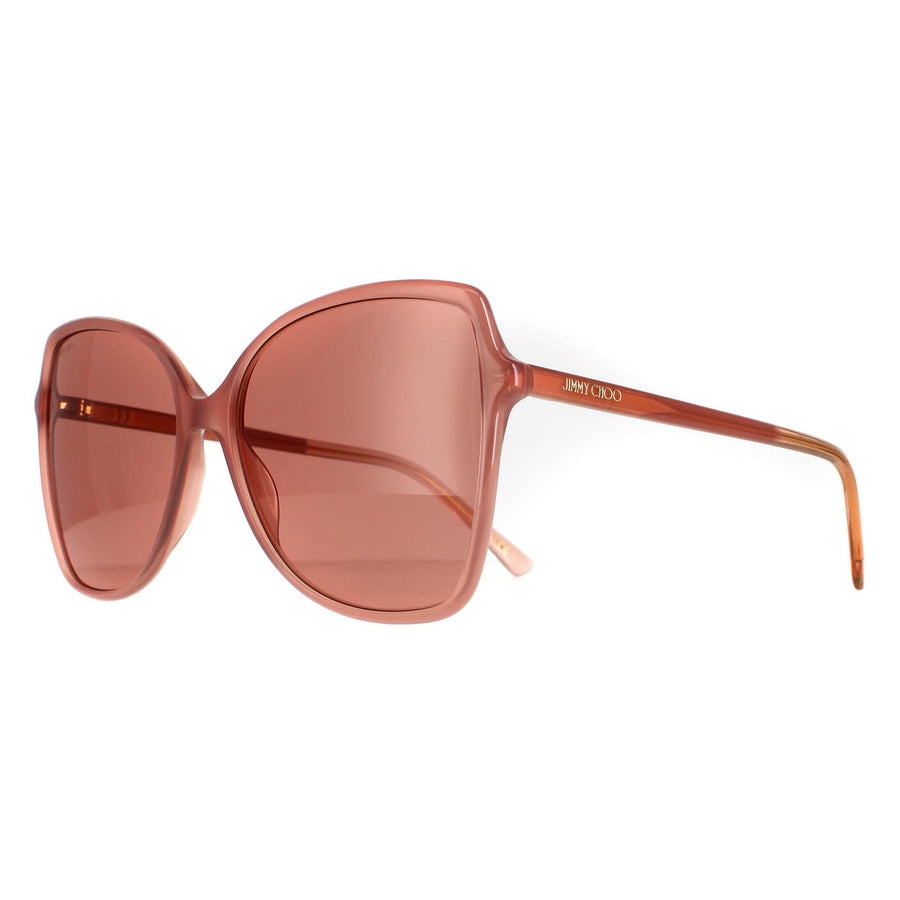 Jimmy Choo Sunglasses FEDE/S FWM 4S Nude Burgundy