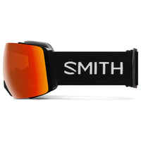 Smith Ski Goggles I/O Mag XL 0JX MP Black ChromaPop Everyday Red Mirror & CP Storm Yellow Flash