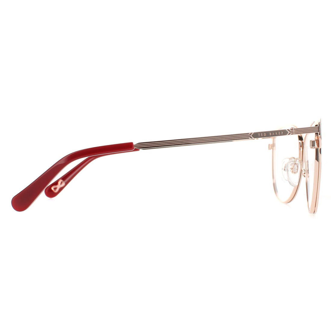 Ted Baker Glasses Frames TB2255 Aure 244 Burgundy Women