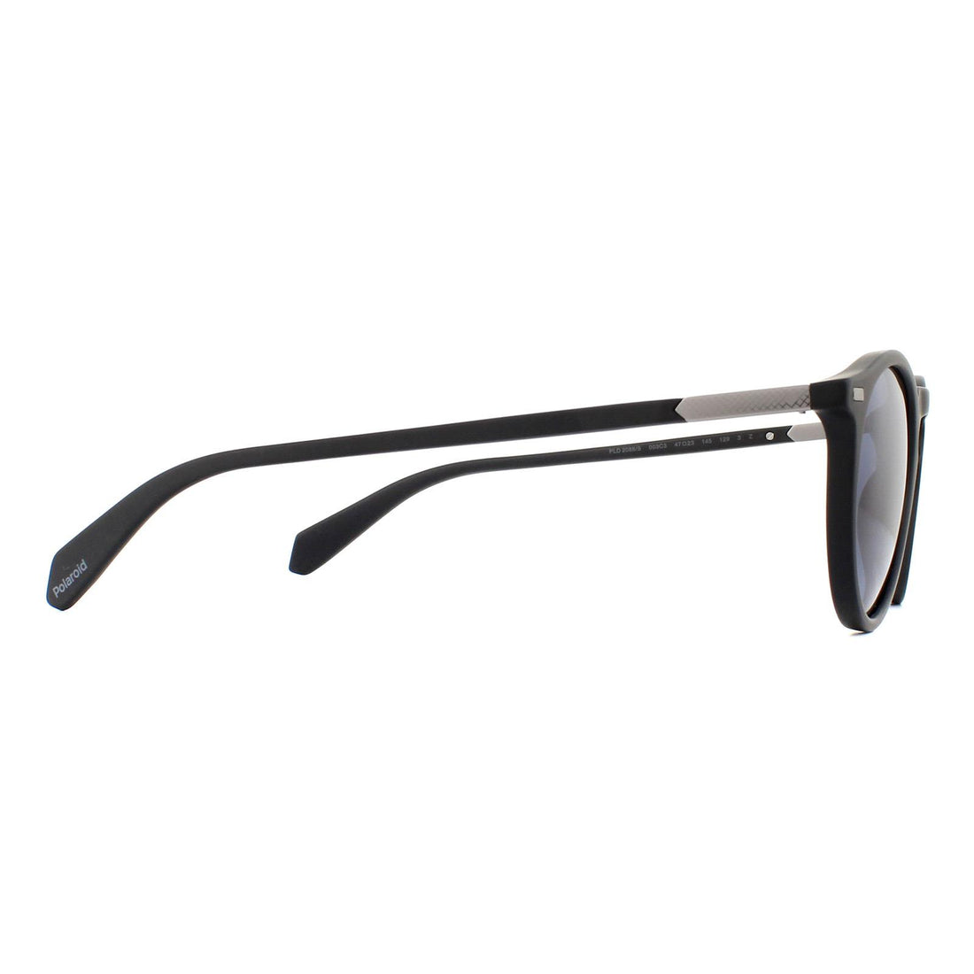Polaroid Sunglasses PLD 2086/S 003 C3 Matte Black Grey Polarized