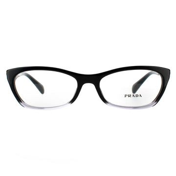 Prada Glasses Frames PR15PV ZYY1O1 Black Gradient Transparent Women