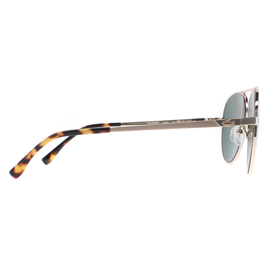 Lacoste Sunglasses L233SP 714 Gold Green Polarized