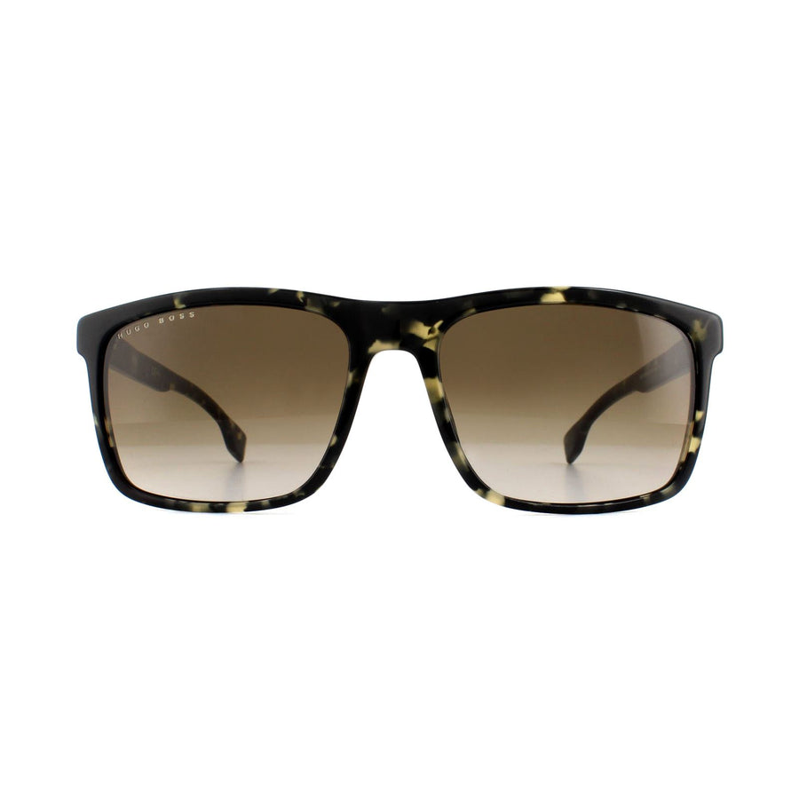 Hugo Boss 1036/S Sunglasses Black Havana Brown Gradient
