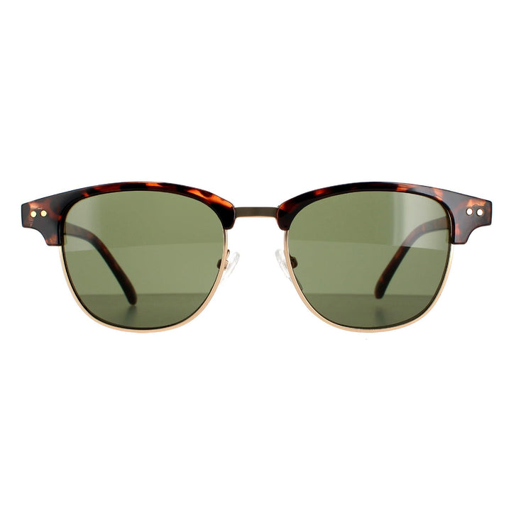 Calvin Klein Sunglasses CK20314S 235 Shiny Tortoise Solid Green G15