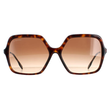Burberry Sunglasses BE4324 300213 Dark Havana Brown Gradient