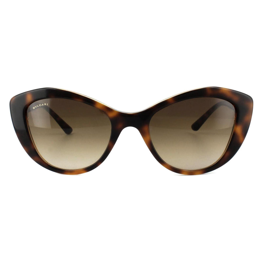 Bvlgari Sunglasses 8168B 537913 Havana Brown Gradient