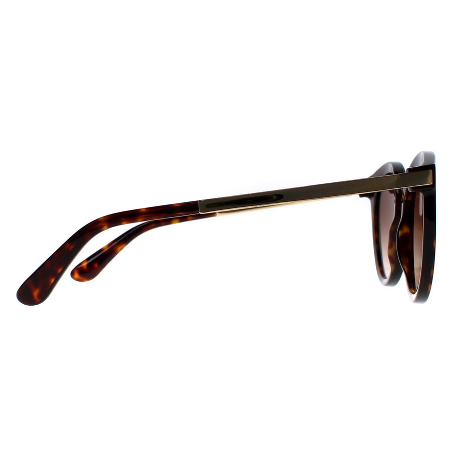 Dolce & Gabbana Sunglasses 4268 502/13 Dark Havana Brown Gradient