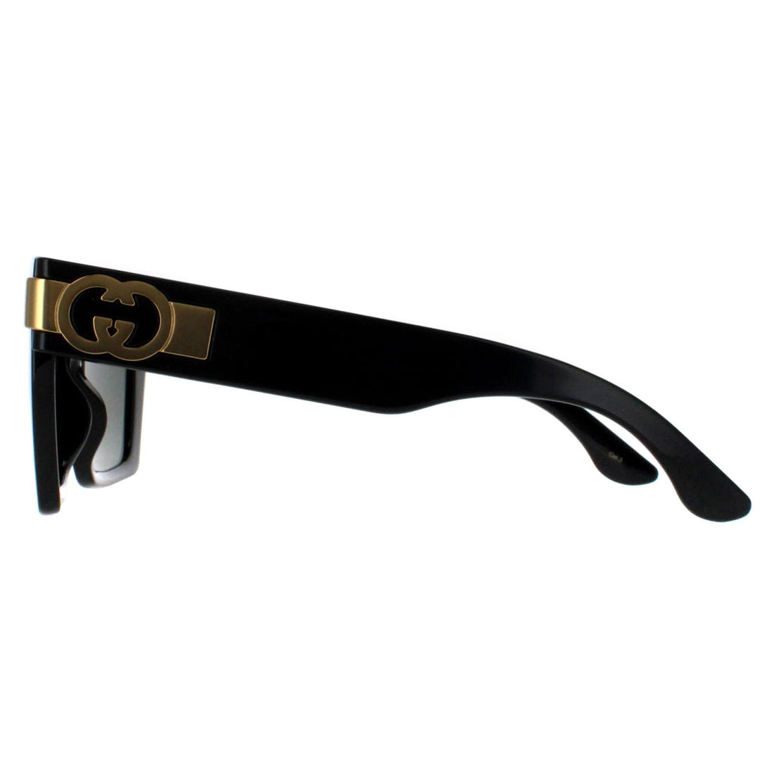 Gucci Sunglasses GG1689S 001 Black with Gold Grey
