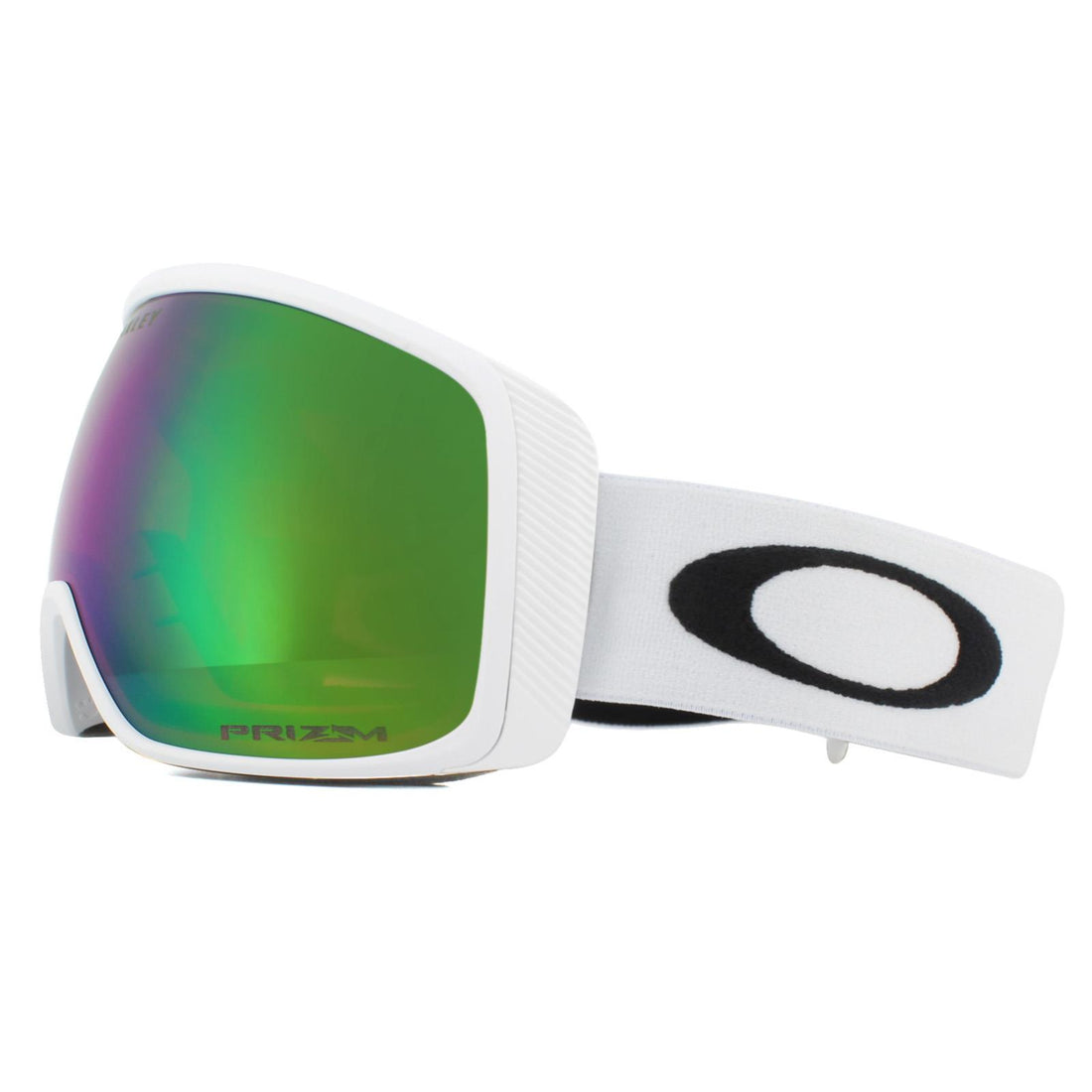 Oakley Ski Goggles Flight Tracker XM OO7105-12 Matte White Prizm Snow Jade Iridium