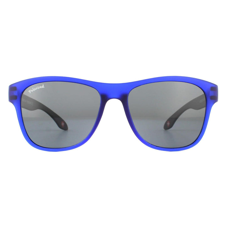Montana Sunglasses MP38 D Blue with Black Rubbertouch Black Polarized