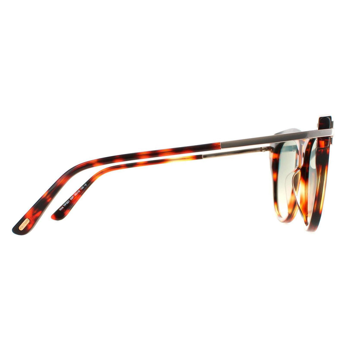 Tom Ford Sunglasses Kira FT0821 55P Havana Green Gradient