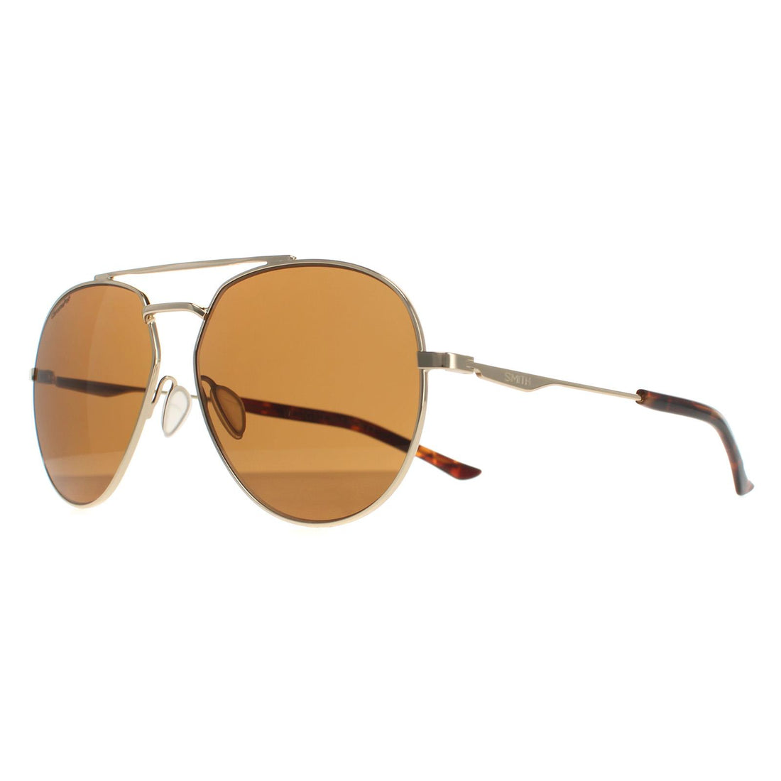 Smith Sunglasses Westgate J5G L5 Gold Chromapop Brown Polarized