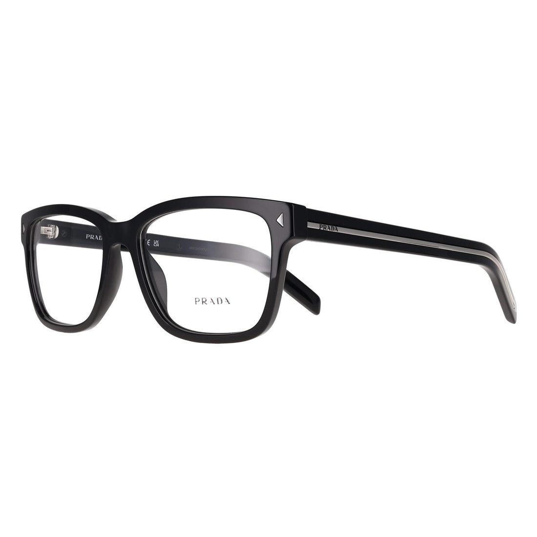 Prada Glasses Frames PRB10V 16K1O1 Black Men