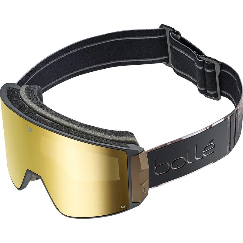 Bolle Ski Goggles Blackridge BG010003 Brushstroke Matte Gold