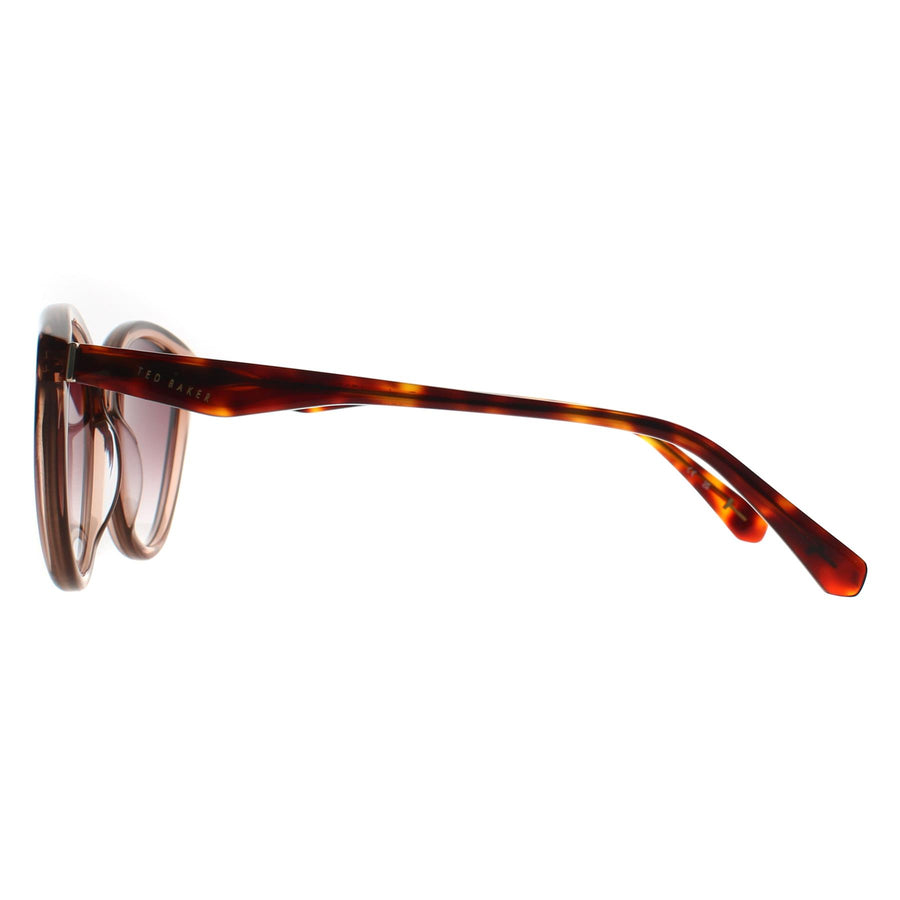 Ted Baker Sunglasses TB1735 Deeha 100 Crystal Brown Brown Gradient