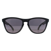 Oakley Sunglasses Frogskins Range OO9284-11 Matte Black Prizm Grey