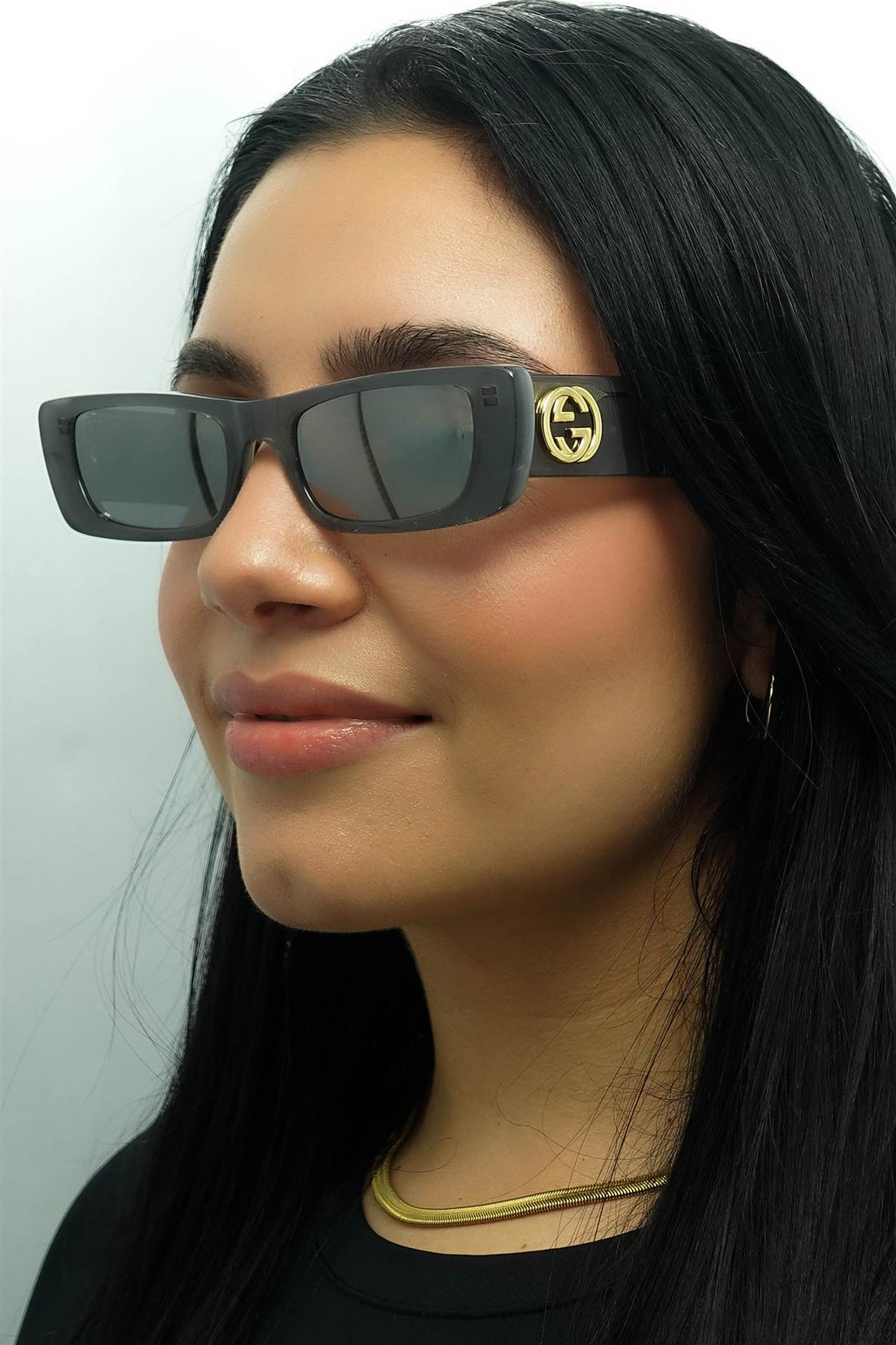 Gucci Sunglasses GG0516S 002 Grey Silver