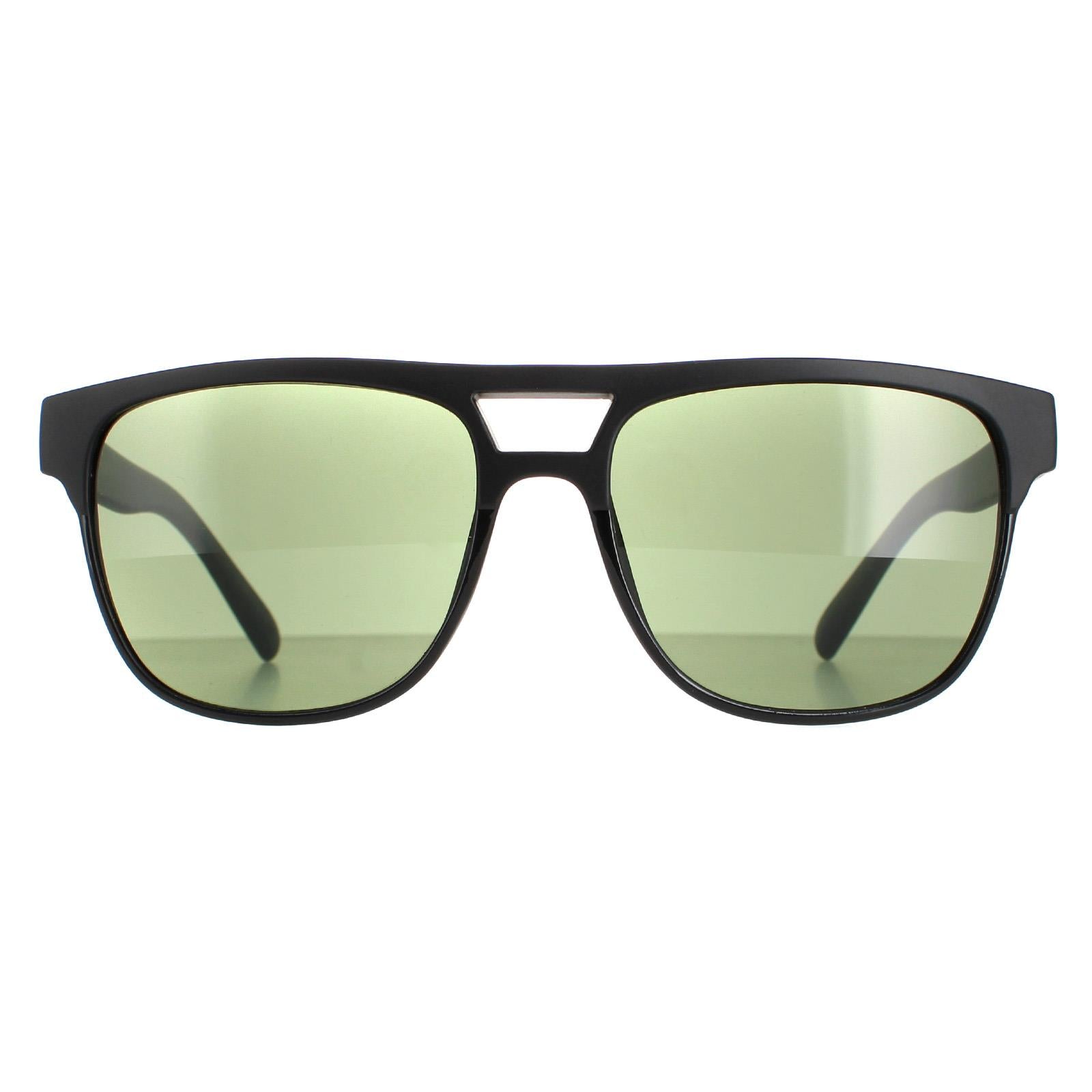 Sunglasses CK20523S 001 Matte Black Solid Green G15
