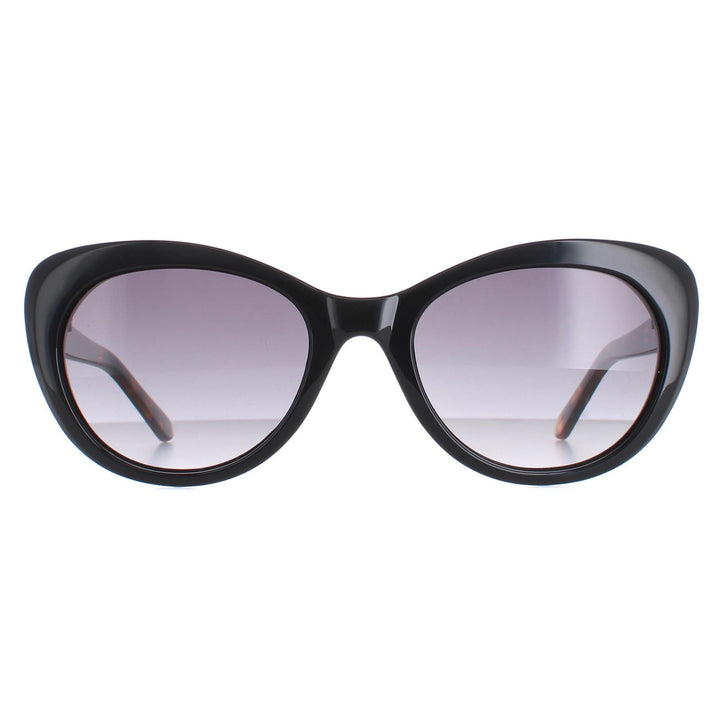 Karen Millen Sunglasses KM5024 001 Black and Tortoiseshell Grey Gradient
