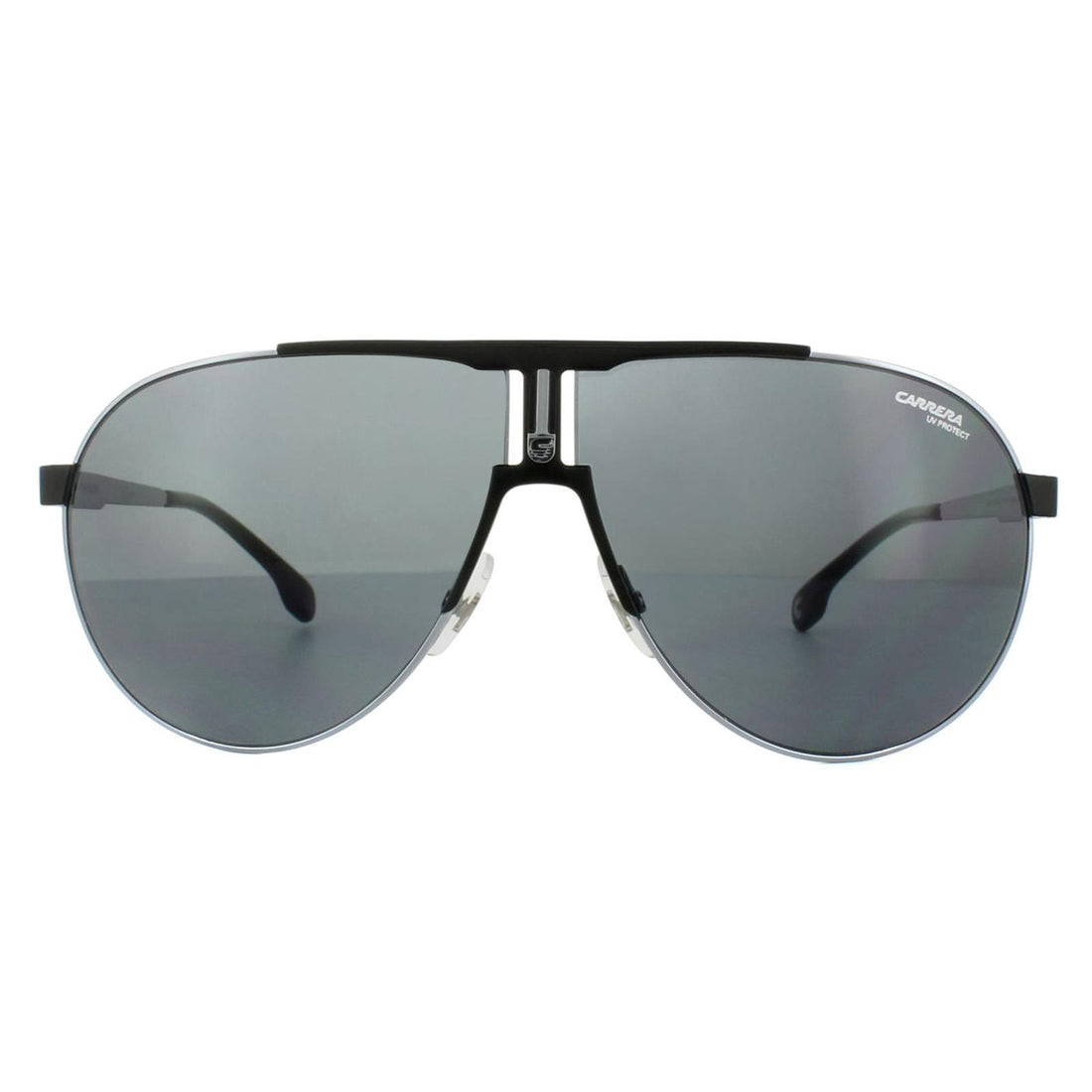 Carrera 1005/S Sunglasses Ruthenium Matt Black Grey Blue