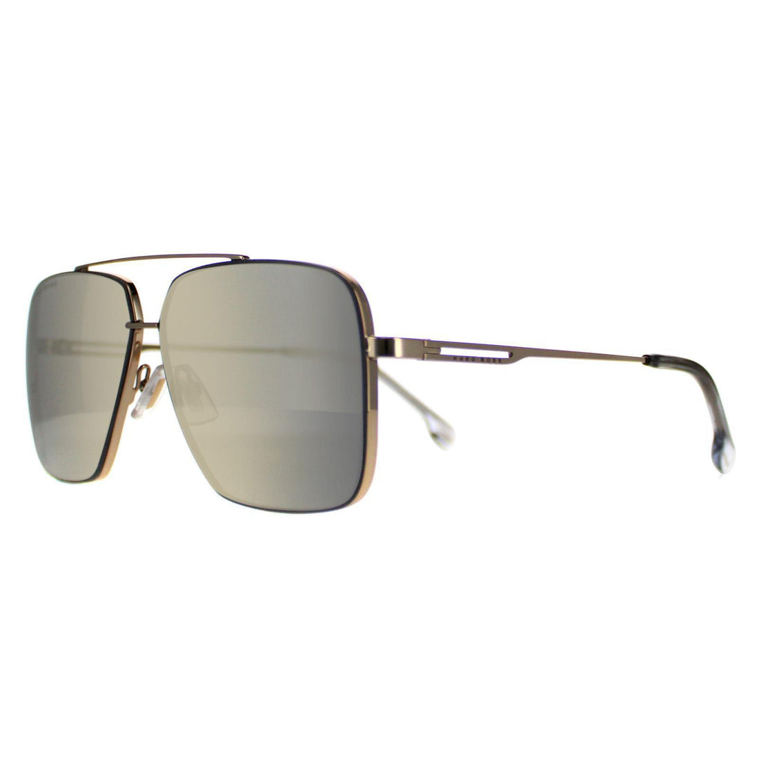 Hugo Boss Sunglasses BOSS 1325/S KJ1 T4 Dark Ruthenium Silver Mirror