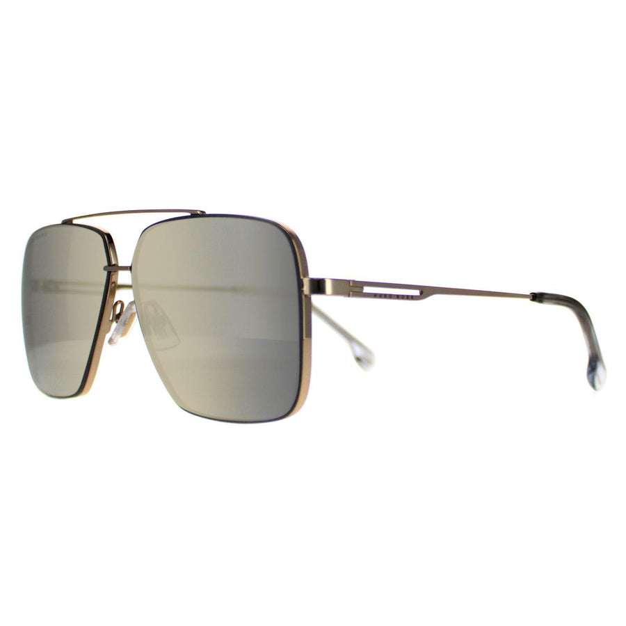 Hugo Boss Sunglasses BOSS 1325/S KJ1 T4 Dark Ruthenium Silver Mirror