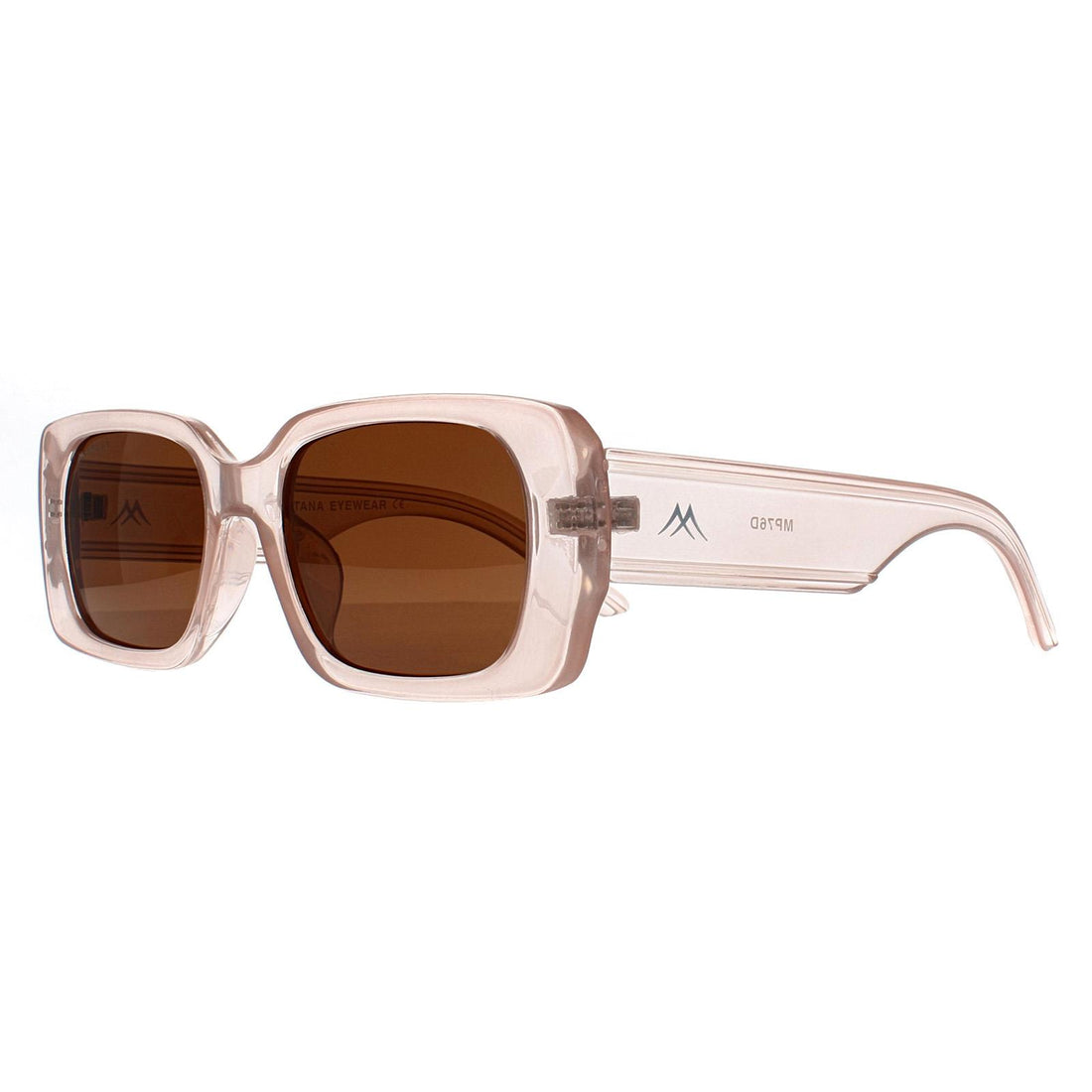 Montana Sunglasses MP76 D Crystal Pink Brown