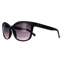 Guess Sunglasses GF0300 01B Shiny Black Smoke Gradient