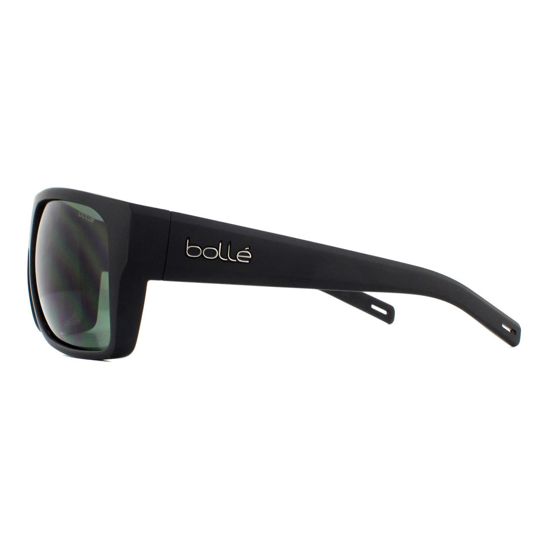 Bolle Sunglasses Falco 12643 Shiny Black Axis Grey Green
