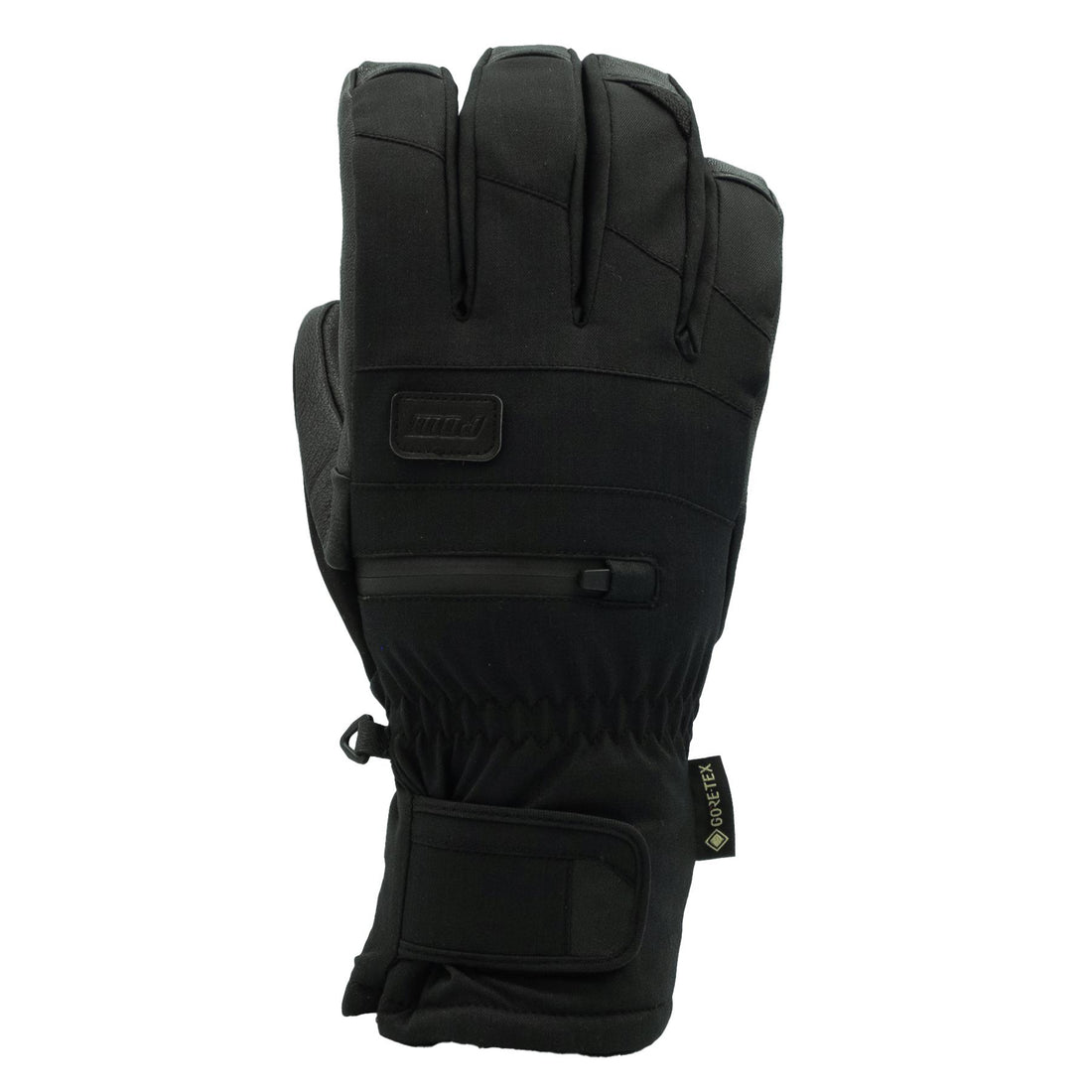 POW Black Wayback GTX Short Mens Gore-Tex Snow Glove - M