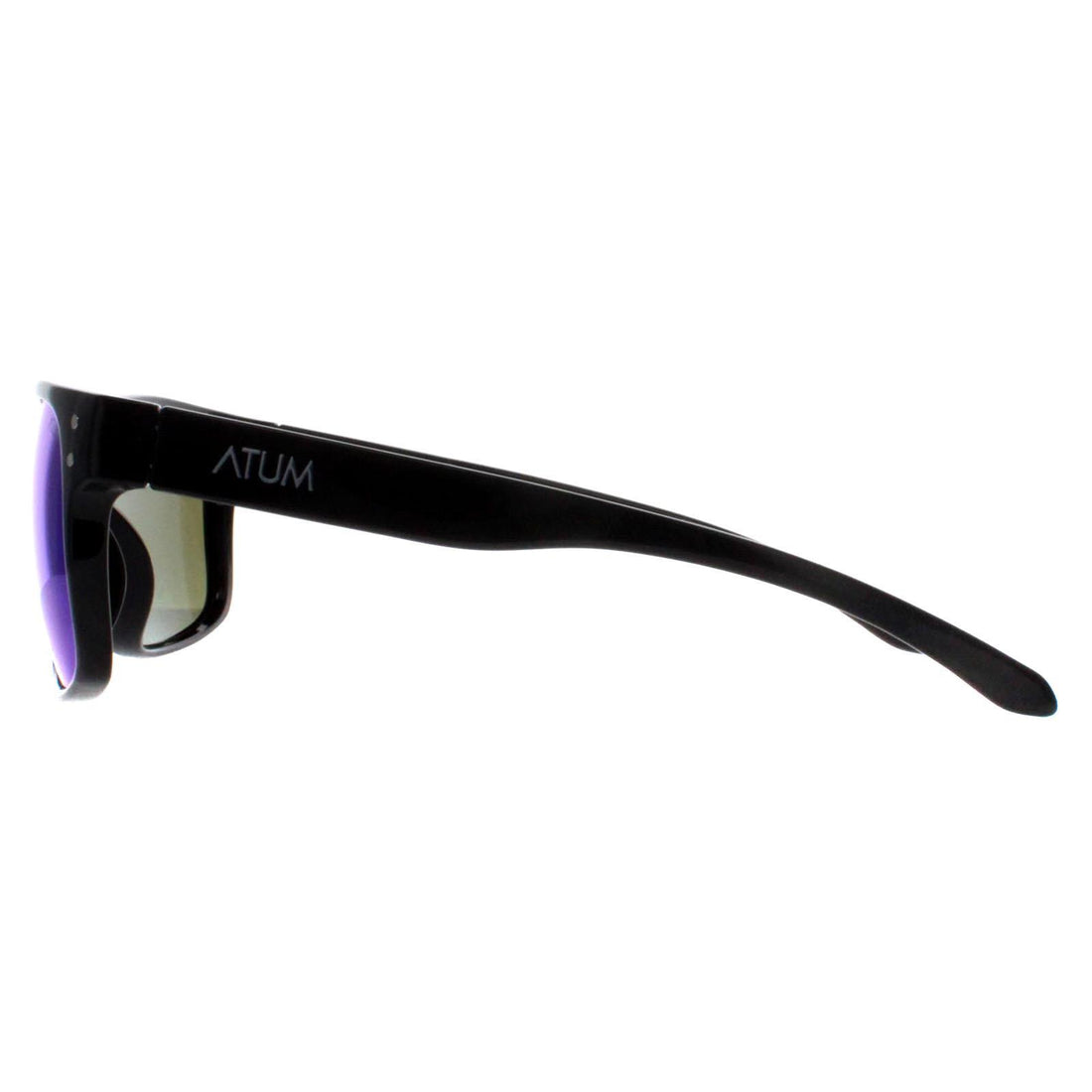 Atum Sunglasses Waterhouse C2 Shiny Black Blue Mirror