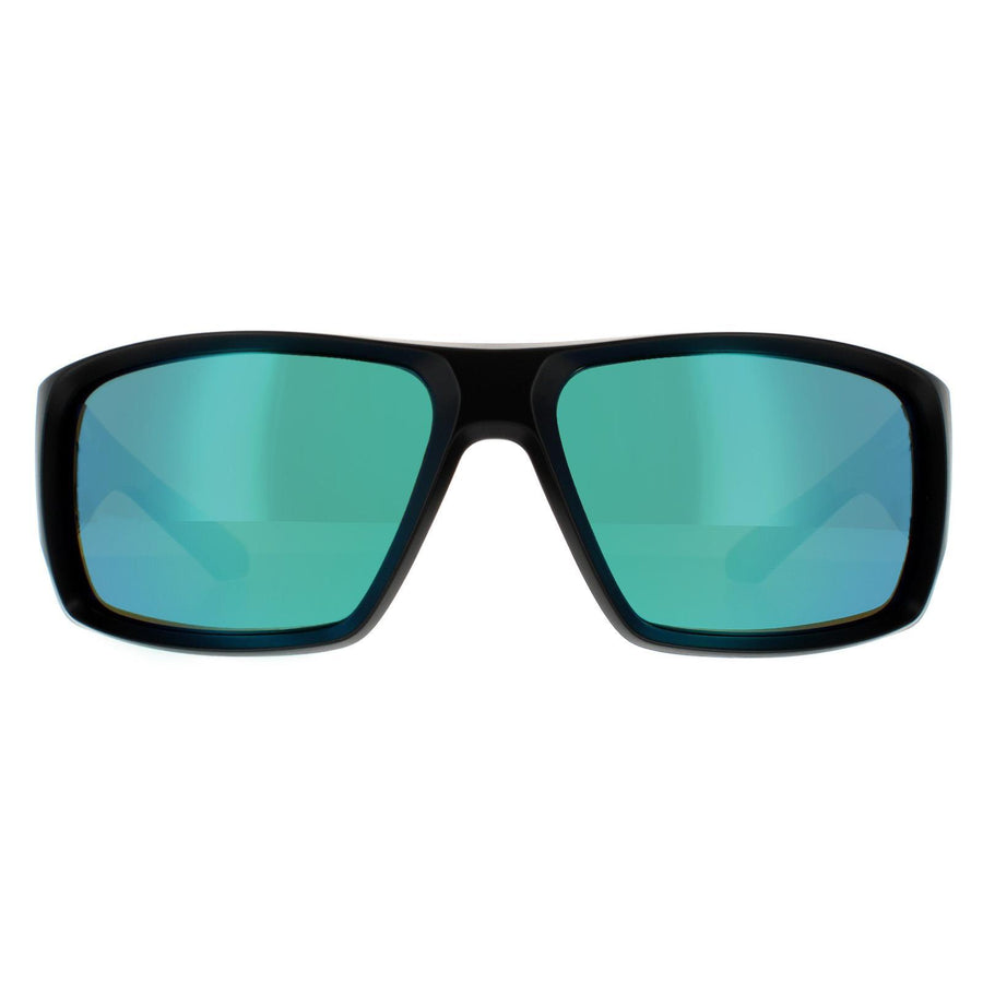 Dragon Equinox X Sunglasses Matte Black H2O Lumalens Deep Green Ion Polarized