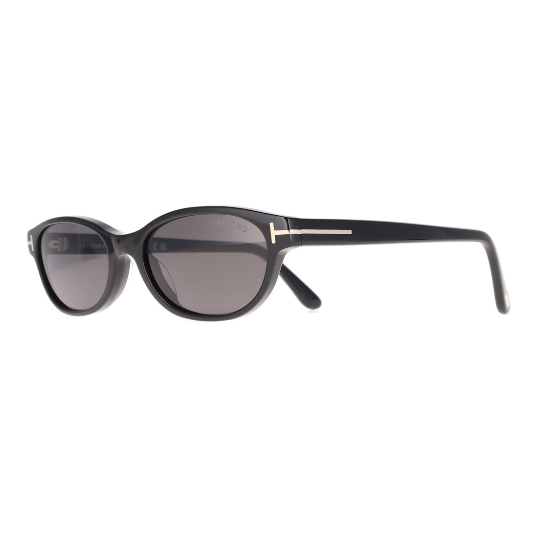 Tom Ford Sunglasses Chloe-02 FT1310 01A Shiny Black Grey Light Mirror