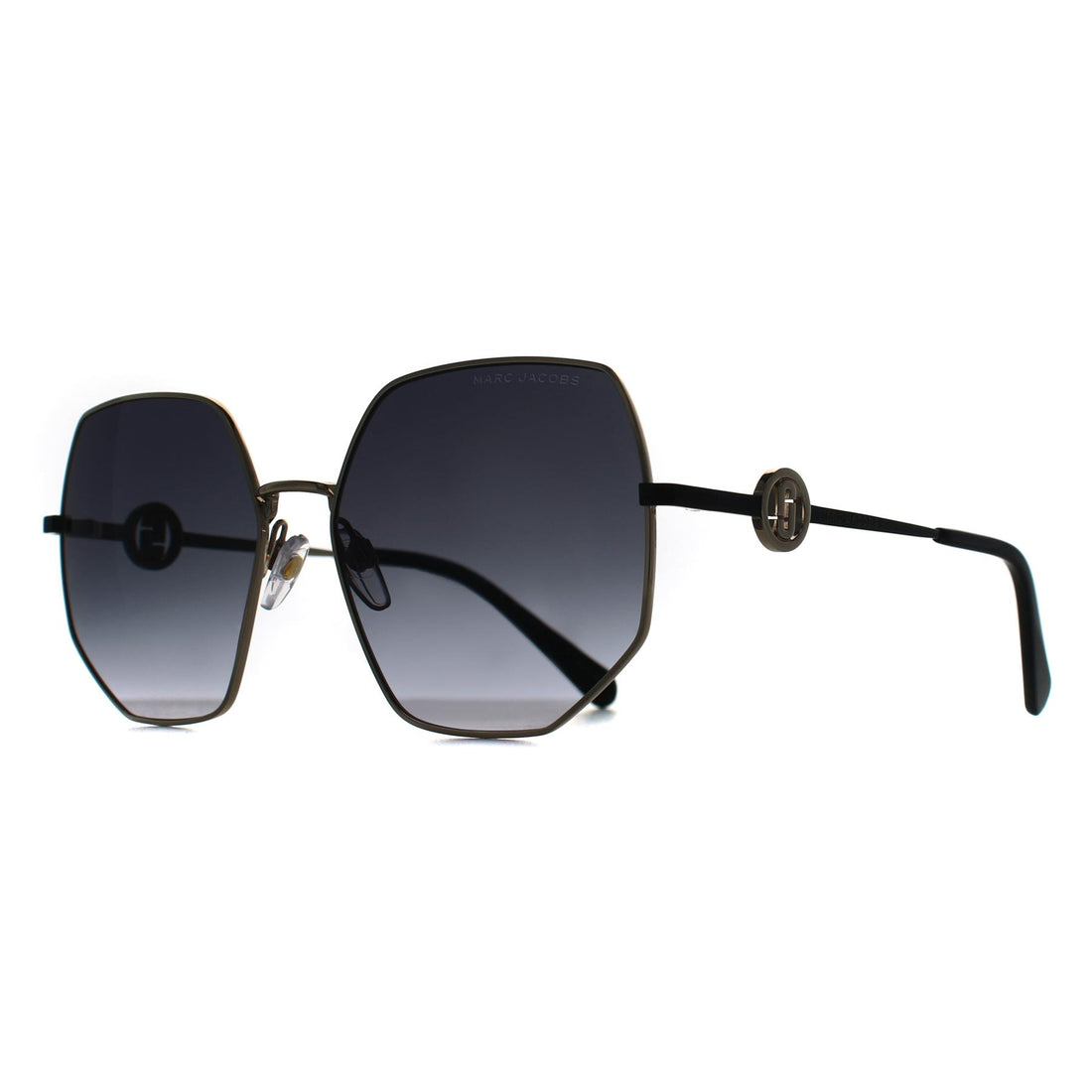 Marc Jacobs Sunglasses Marc 730/S RHL 9O Gold Black Dark Grey Gradient
