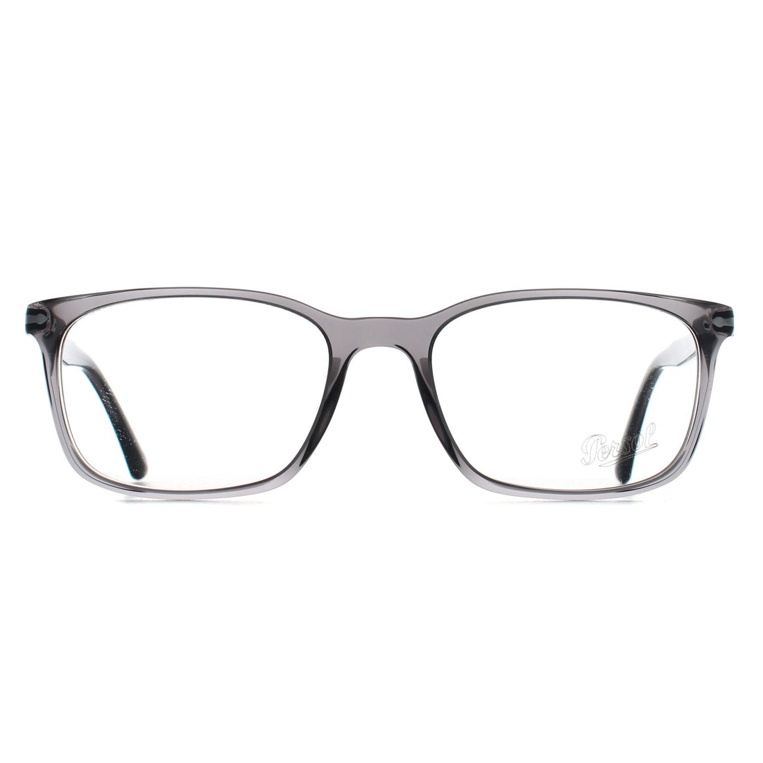 Persol Glasses Frames PO3189V 1196 Transparent Grey Men