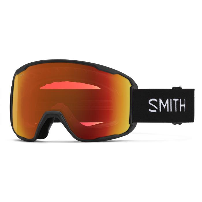 Smith Ski Goggles Preview 0JX MP Black ChromaPop Everyday Red Mirror