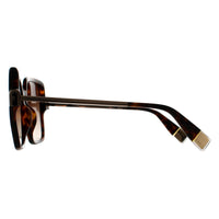 Furla Sunglasses SFU626 0706 Glossy Havana Brown Gradient