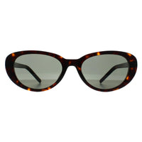Saint Laurent Sunglasses SL M154 002 Dark Spotted Havana Grey