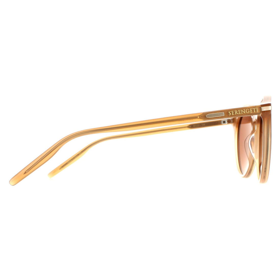 Serengeti Sunglasses Leonora 8956 Shiny Beige Mineral Polarized Drivers