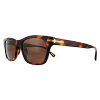 Dunhill Sunglasses SDH014 748P Matt Dark Havana Brown Polarized