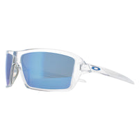 Oakley Sunglasses Cables OO9129-05 Polished Clear Prizm Sapphire Polarized
