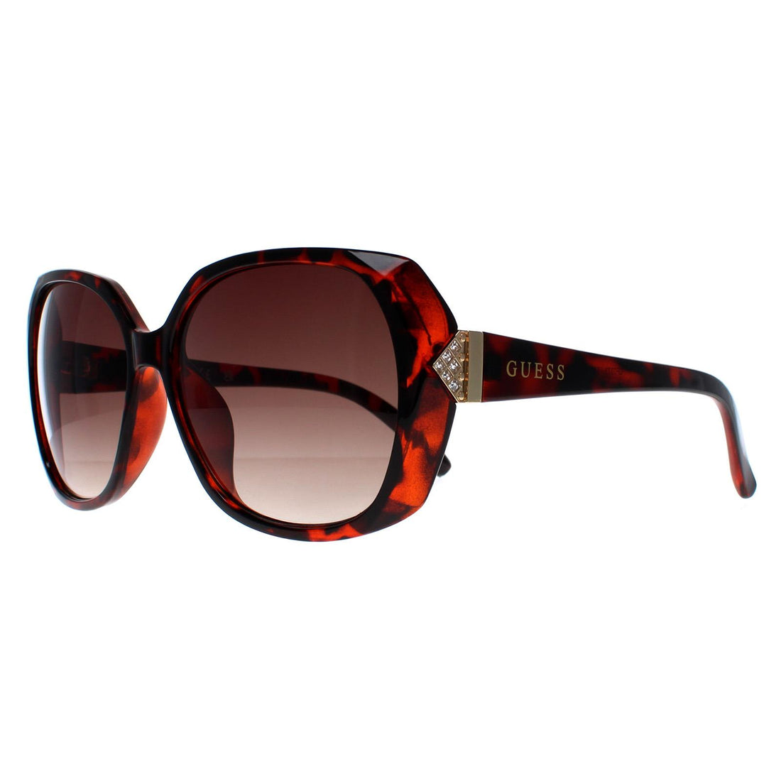 Guess Sunglasses GF0373 52F Brown Brown Gradient
